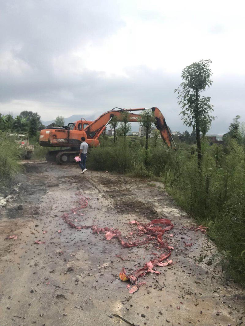 湖南省武岡市文坪鎮煤礦區湧水多級跌水曝氣工程